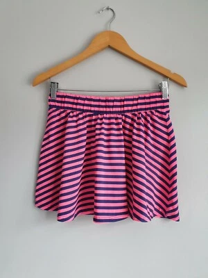 H&M Pink striped mini Skirt Size 10 Womens - Image 1 of 4