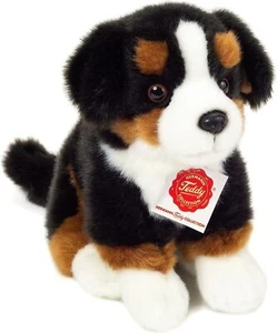91972 Teddy Hermann Berner Sennenhund sitzend 21 cm Kuscheltier Plüschtier - Picture 1 of 6