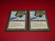 Magic the Gathering: MTG: Ice Age: Snow Fortress x2