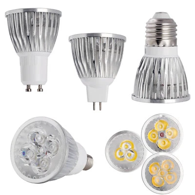5x Led Spotlight Bulbs 9w 15w MR16 Light Spot 85-265V 12V Spotlights 3000k 4500k - Image 1 of 4