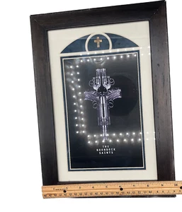 The Boondocks Saints Guns and Cross Framed Movie Art, 14x10x1" Wood Frame (2014) - Picture 1 of 5
