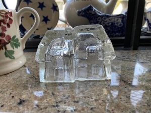 Süßigkeitenhalter?   Form? Klarglas REETDACHHAUS -- englisches Landhaus - Bild 1 von 15