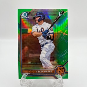 2022 Bowman Chrome Draft Green Refractor /99 Kevin Parada #BDC-47 *SEE