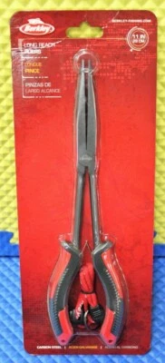 Berkley 11 In (29 cm) XCD Long Reach Pliers w/Lanyard BFGLRP11 1402789