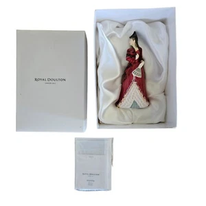 Royal Doulton Mantilla Mini Figurine HN Icons 100 YR Anniversary HN5653 Ltd Ed - Picture 1 of 18
