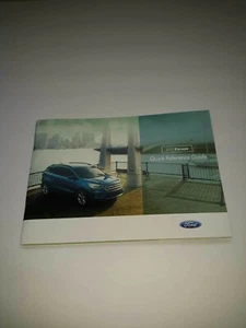 2017 Ford Escape quick reference guide - owners manual supplement - Picture 1 of 2
