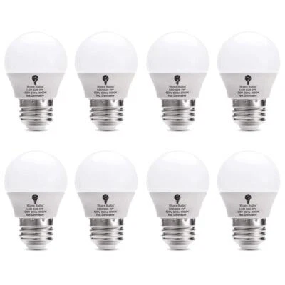 	8-Pack BlueX 3W LED Light Bulbs - 25W Equivalent G14 Warm White	 - Image 1 of 4
