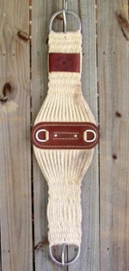 Smith And Edwards Co. 100 % Mohair 29-Strang Roper 32" Cinch - Leder Mitte - Bild 1 von 6