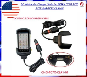 DC Vehicle Car Charger Cable for ZEBRA TC70 TC75 TC77 CHG-TC7X-CLA1-01 - Bild 1 von 8