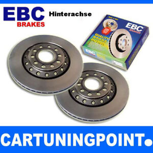 EBC Discos de Freno Eje Trasero Premium Disc para BMW 5 E34 D371