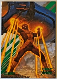 2022 FLEER ULTRA AVENGERS #74 SUNSPOT GREEN FOIL NM-MT PACK FRESH - Picture 1 of 1