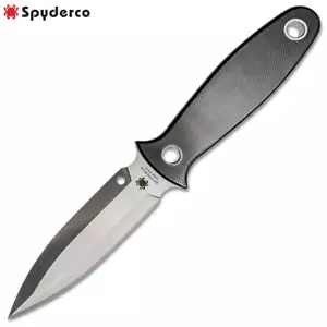 Palo nocturno Spyderco Gayle Bradley S30V satinado hoja de un solo borde con funda FB47GP - Imagen 1 de 4