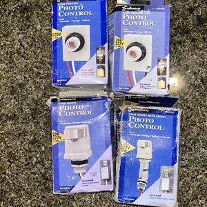 Lot 4 Intermatic K4021C K4123c K4223c 120-Volt Fixed Position Photo Control  G07 - Picture 1 of 3