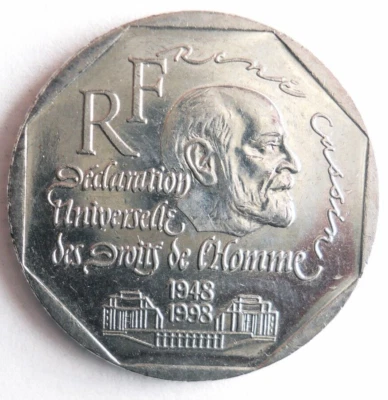 1998 FRANÇA 2 FRANCOS - Excelente Moeda Vintage - FRETE GRÁTIS - França Bin #8 - Imagem 1 de 2