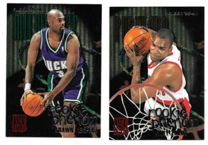 Lot of 2 1995-96 Fleer Rookie Phenoms Hot Packs #5 Shawn Respert #9 Gary Trent - Picture 1 of 2
