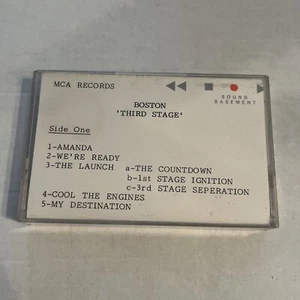 BOSTON - Third Stage PROMO MASTER Cassette 1986 MCA Hard Rock AOR - Picture 1 of 6