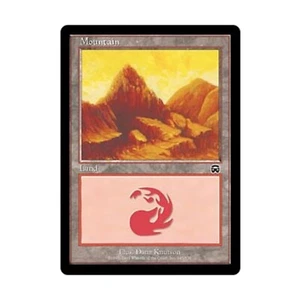 MTG - Mountain #345 - Mercadian Masques LP/EX - Picture 1 of 1
