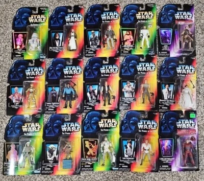 NUEVO Star Wars 15 Figuras de Acción Luke Han Yoda C-3PO Leia Poder de la Fuerza Foto 1 de 4