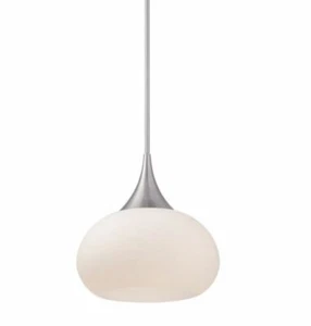 WAC Lighting Kiss PD-51814-BN 14"W High Output LED Monopoint Pendant - Picture 1 of 9