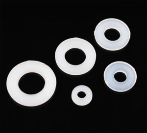 100pcs Nylon PA66 Flat Pad Enlarged Insulation Plastic Gasket M2 M3 M4 M5 M6 - Picture 1 of 14