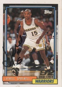 RONY SEIKALY FIRMADO 1994-95 FLEER #290 - GOLDEN STATE WARRIORS - Imagen 1 de 1