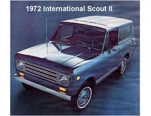 1972 International Scout II Auto Refrigerator / Tool Box Magnet Man Cave - Picture 1 of 1