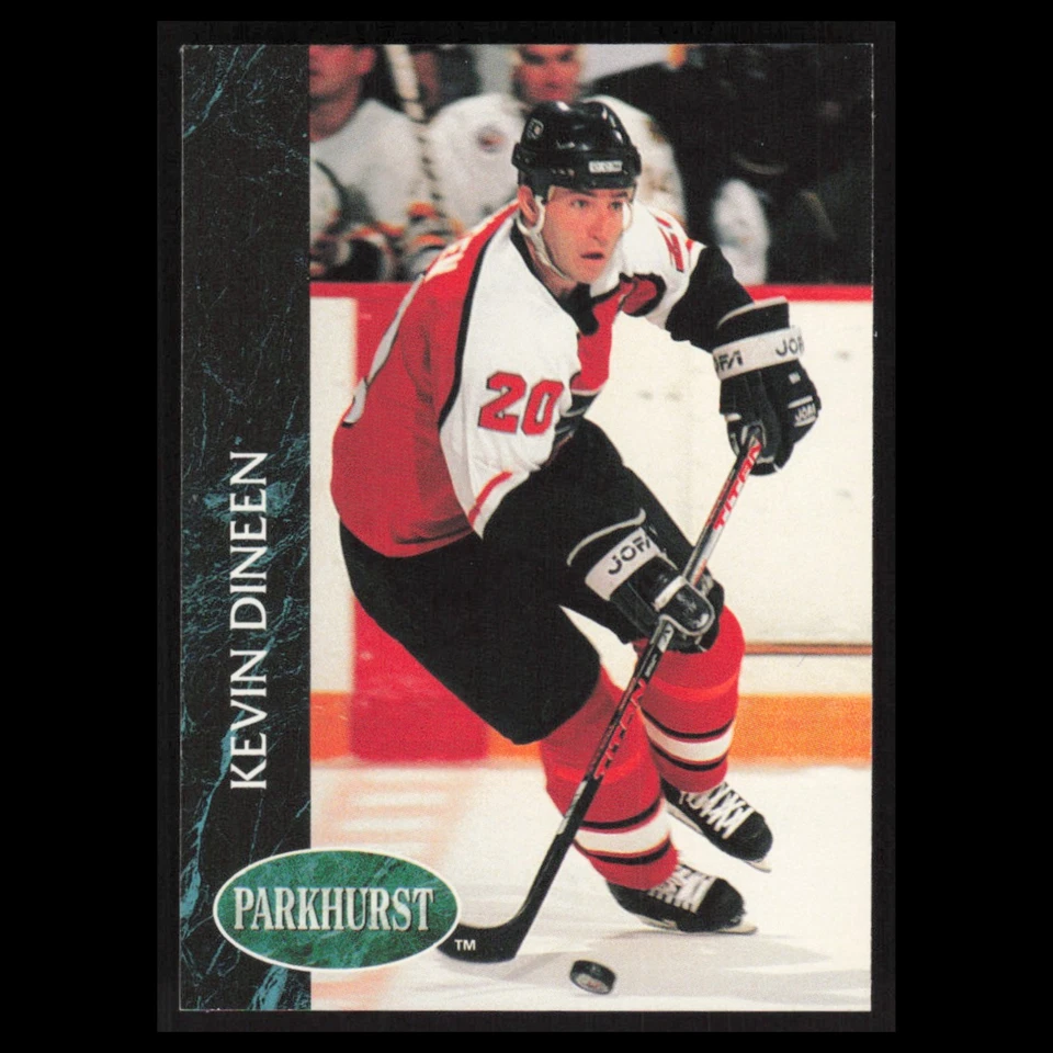 Kevin Dineen #127 1992 Parkhurst Philadelphia Flyers Hockey Card NHL NM - Image 1 of 3
