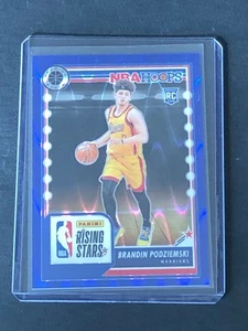 2024 NBA Hoops PS Brandin Podziemski Blue Wave Prizm SP/99 ROOKIE - Picture 1 of 2