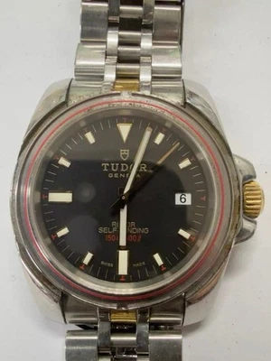Tudor 20013 Stainless Steel Original 2824-2 Automatic Movement Watch Working - image 1 of 4
