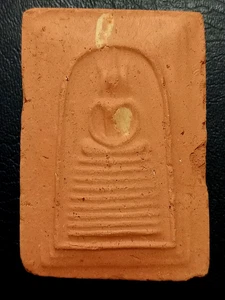 Thai Amulet Phra Somdej Pim Kao Chan Wat Ket Chaiyo soil & roof tiles old holy - Picture 1 of 16
