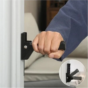 Maniglia di Assistenza Flip Up per Anziani, Maniglie Antiscivolo per Anziani per Parete/Porta - Foto 1 di 8