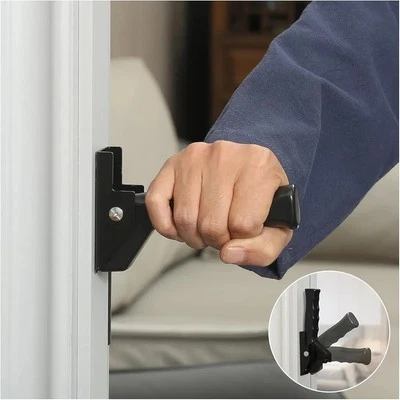 Flip Up Assist Handle for Elderly, Non-Slip Grab Bars for Elderly for Wall/Door - Image 1 of 4