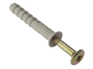 ForgeFix - Skru & Plug Gantung Jenis Palu M8 x 80mm 10 Keping - Picture 1 of 1