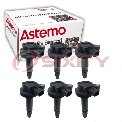 6 pc Hitachi Ignition Coils for 2007-2016 Lincoln MKZ 3.5L 3.7L V6 Spark ee - Image 1 of 4