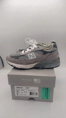 Size 5.5 - New Balance 993 Made In USA Grey Womens - Photo 1/4
