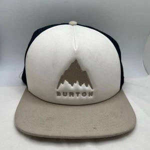 Cappello Burton Berretto Snap Mesh Bianco/Marrone/Nero Burton Snowboard - Foto 1 di 6
