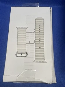 Genuine Apple Ocean Band 49mm for Apple Watch - White - Zdjęcie 1 z 4