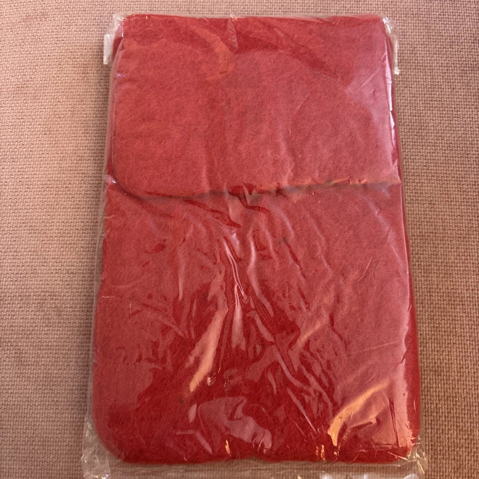 Red Wool Felt Multipurpose Tablet Case/Kindle Case  Small - Image 1 of 1