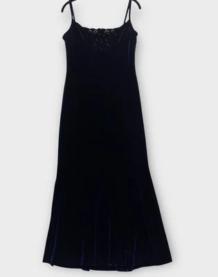 Vintage Scott McClintock Women’s Dress Size 10 Petite Velvet Y2K Millennium 2000 - Image 1 of 4