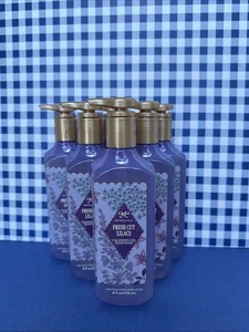 6X ~ Bath Body Works ~ FRESH CUT LILACS ~ Cleansing Gel Hand Soap - Picture 1 of 2