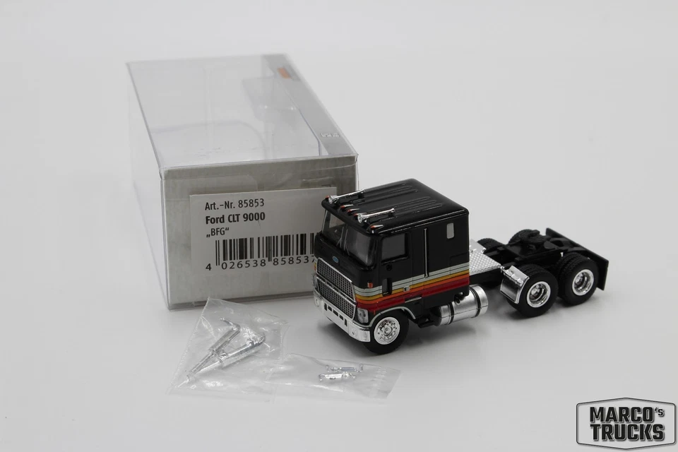Brekina Ford CLT black "BF Goodrich" No. 85853 1:87 /BRN1132 - Image 1 of 1