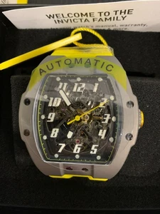 Invicta JM Correa Titan Grau Automatik Schwarzes Zifferblatt Herrenuhr 44401 - Bild 1 von 2