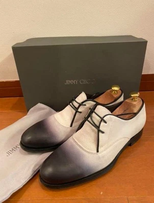 Jimmy Choo Zapatos de Vestir Gamuza Negro x Blanco Talla 42 US About9 Para... - Imagen 1 de 4