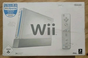 Nintendo Wii Konsole Weiß in OVP mit Inlays und Controller ⚡ - Bild 1 von 11