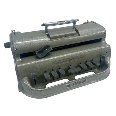 Classic Perkins Brailler for The Blind By David Abraham - Image 1 of 4