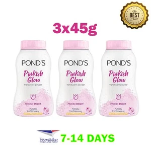 3 Pcs POND'S Pinkish Glow Powder Translucent Facial Powder Brightening & Healthy - Picture 1 of 7