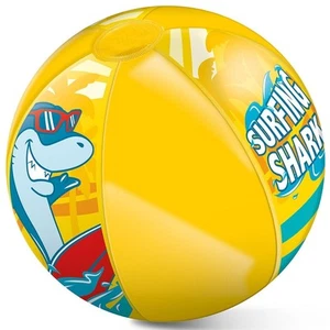 Mondo Toys 16921 Surfing Shark Beach Ball, gekleurde strandbal, opbl (US IMPORT) - Picture 1 of 7