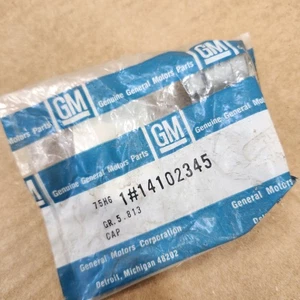 85-96 C4 Corvette Lug Nut Cap Cover Genuine Gm Bag Wheel nut cover Cap Grey NOS - Picture 1 of 3