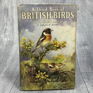 Ladybird Books A Third Book of British Birds Series 536 Vintage Dust Jacket D/J - Imagen 1 de 15