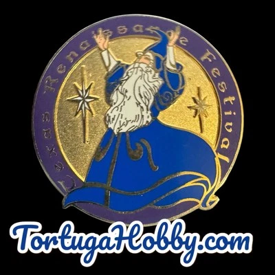 Prendedor del Festival del Renacimiento de Texas 2003 - Mago Foto 1 de 2